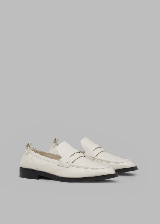 3.1 Phillip Lim Alexa Soft Penny Loafers - Chalk
