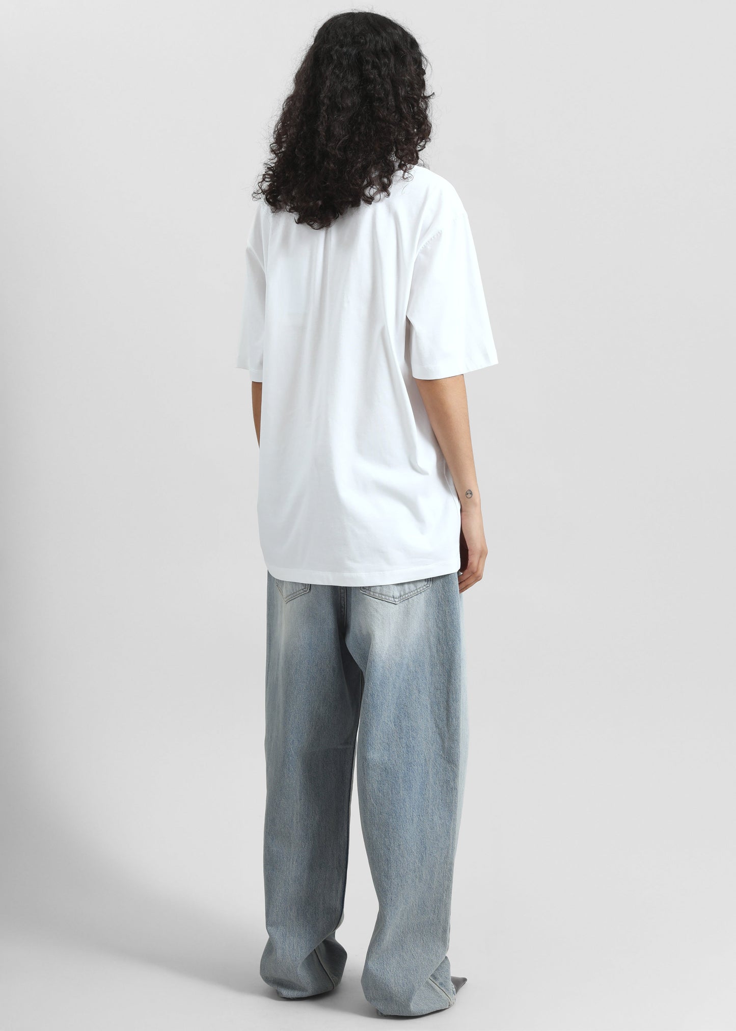 3.1 Phillip Lim Enjoy The Moment Crystal Necklace T-Shirt - White Multi