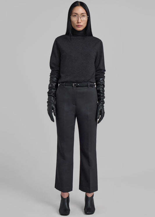 3.1 Phillip Lim Slim Kick Flare Trousers - Ink