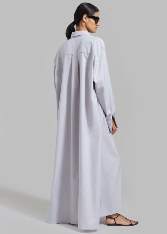 Avery Shirt Dress - Grey