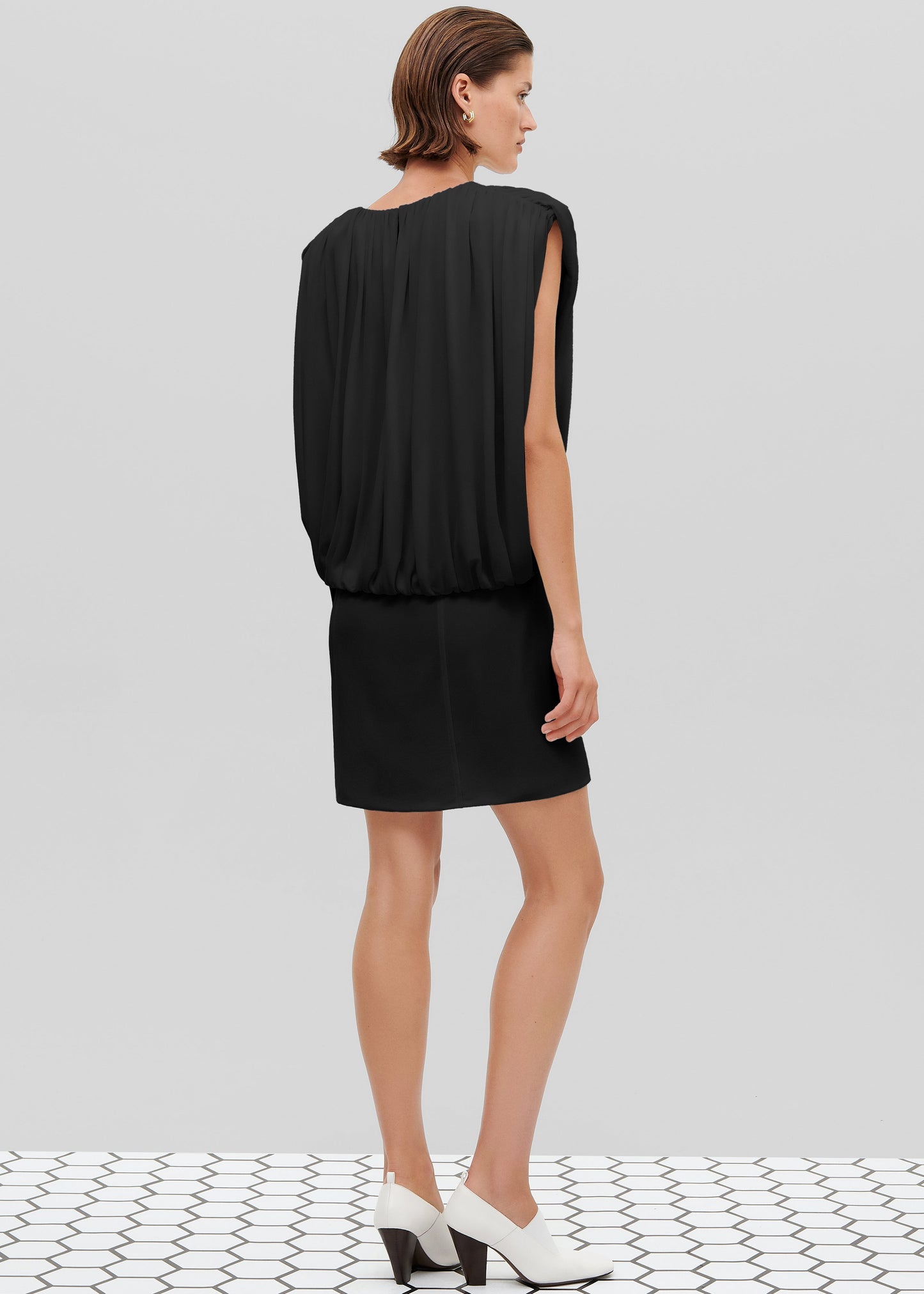 Bevza Cate B Mini Dress - Black