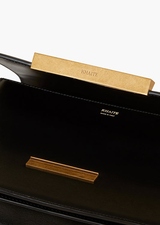 Bridget Crossbody Bag in Black Leather