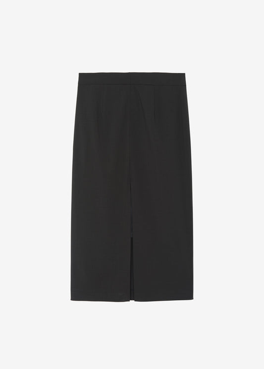 Brooklyn Midi Skirt - Charcoal