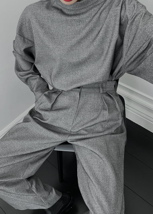 Casey Reversible Button Up Shirt - Grey