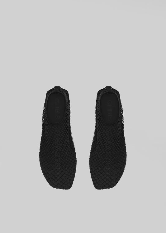 Christopher Esber Mesh Water Flats - Black