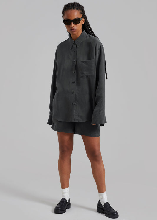 Haneul Shirt - Charcoal
