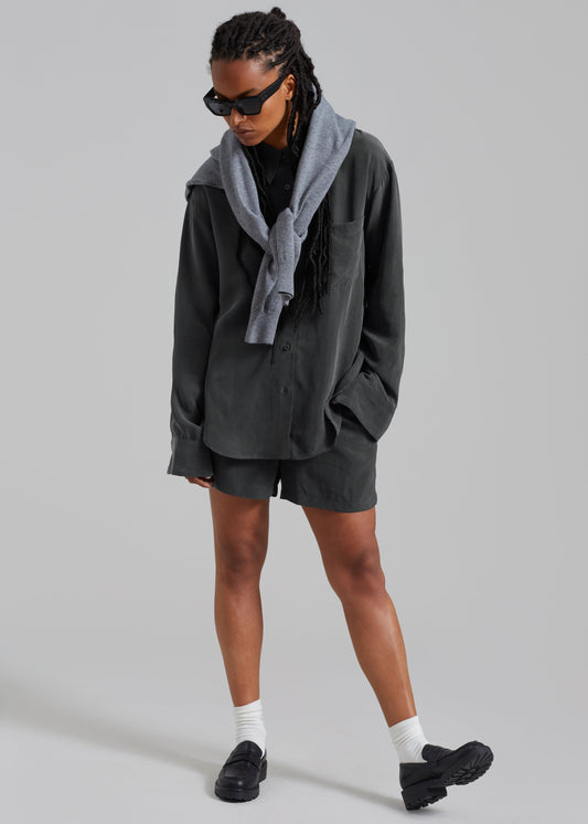 Haneul Shirt - Charcoal