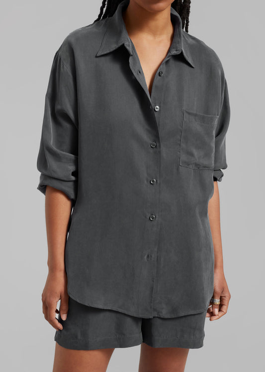 Haneul Shirt - Charcoal