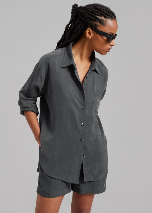 Haneul Shirt - Charcoal