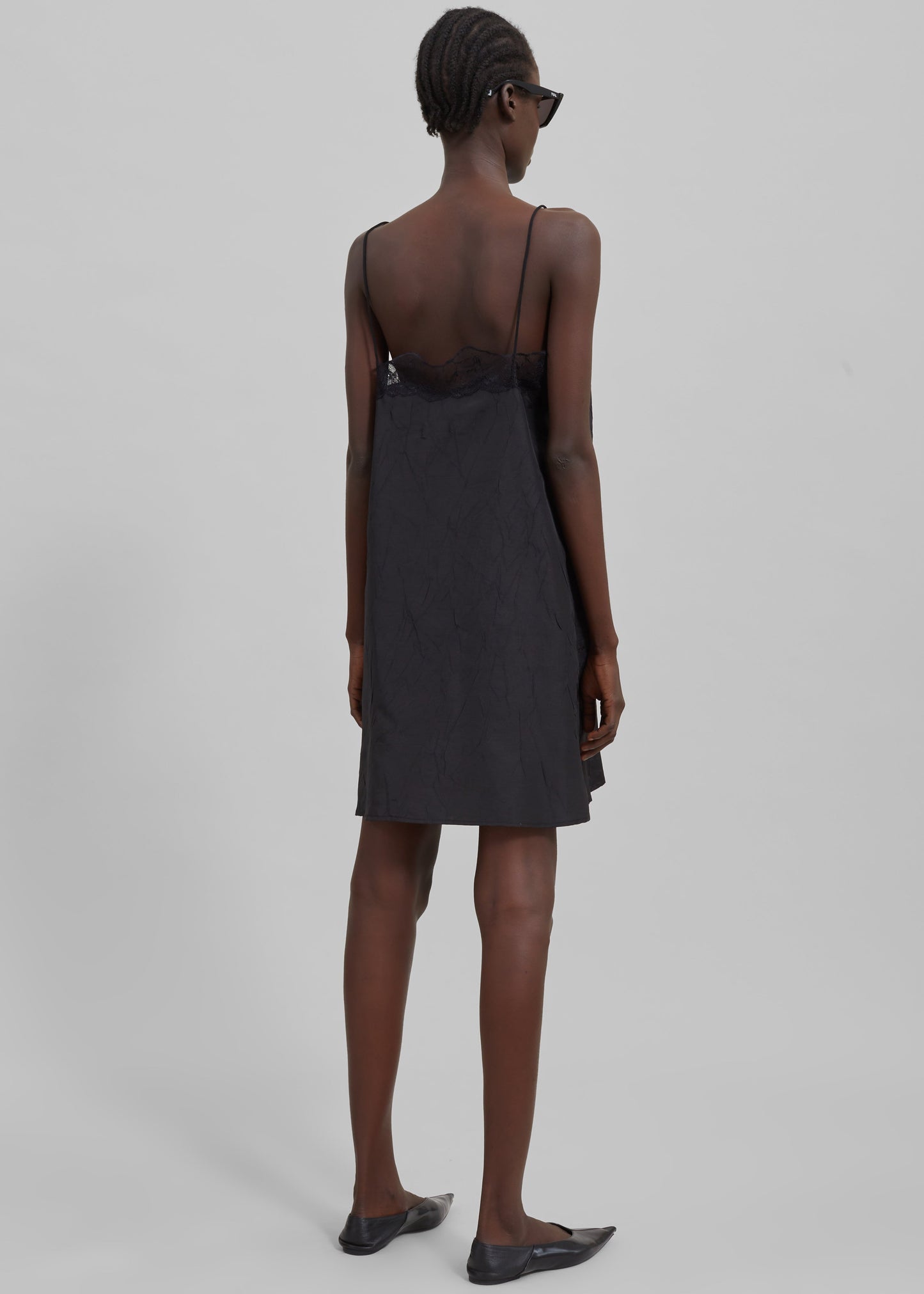 Julia Slip Dress - Black