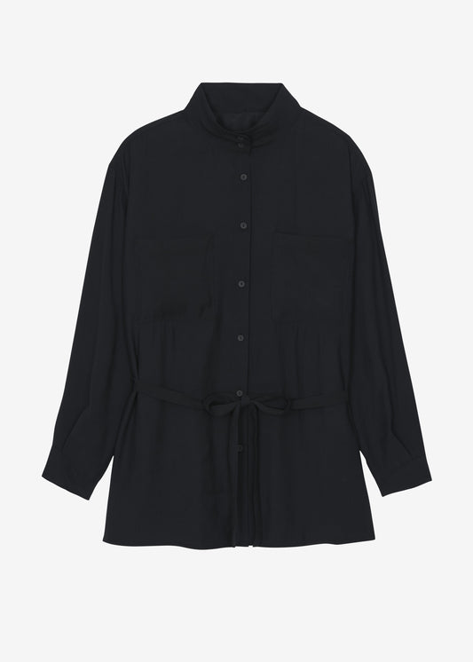 Kilure Shirt Dress - Black