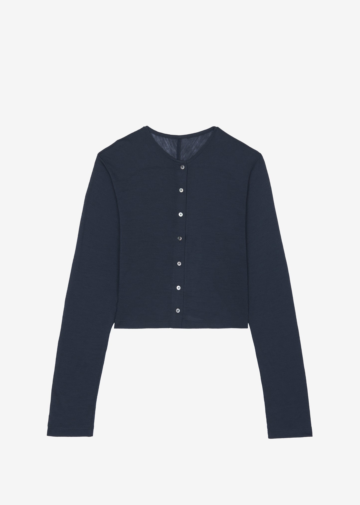 Vinni Thin Wool Cardigan - Navy