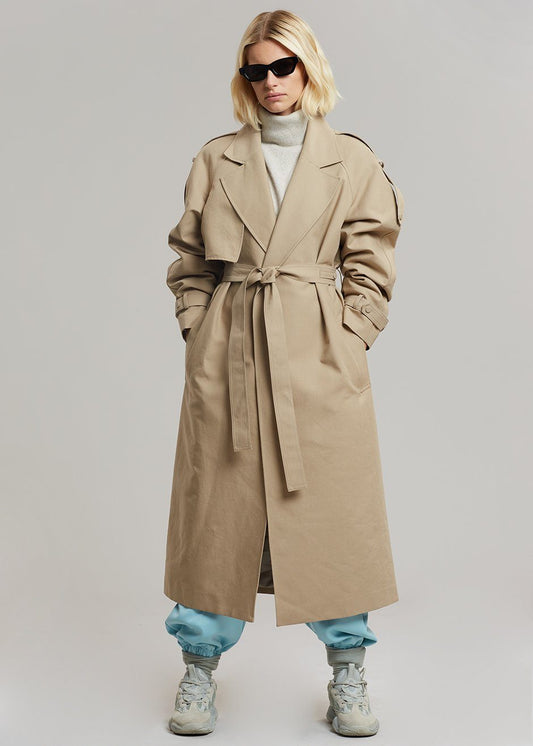 Rhodes Trench Coat - Natural