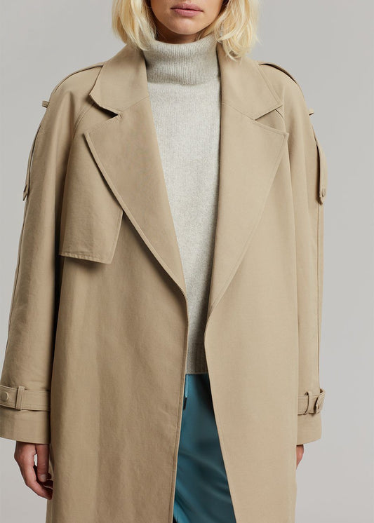 Rhodes Trench Coat - Natural